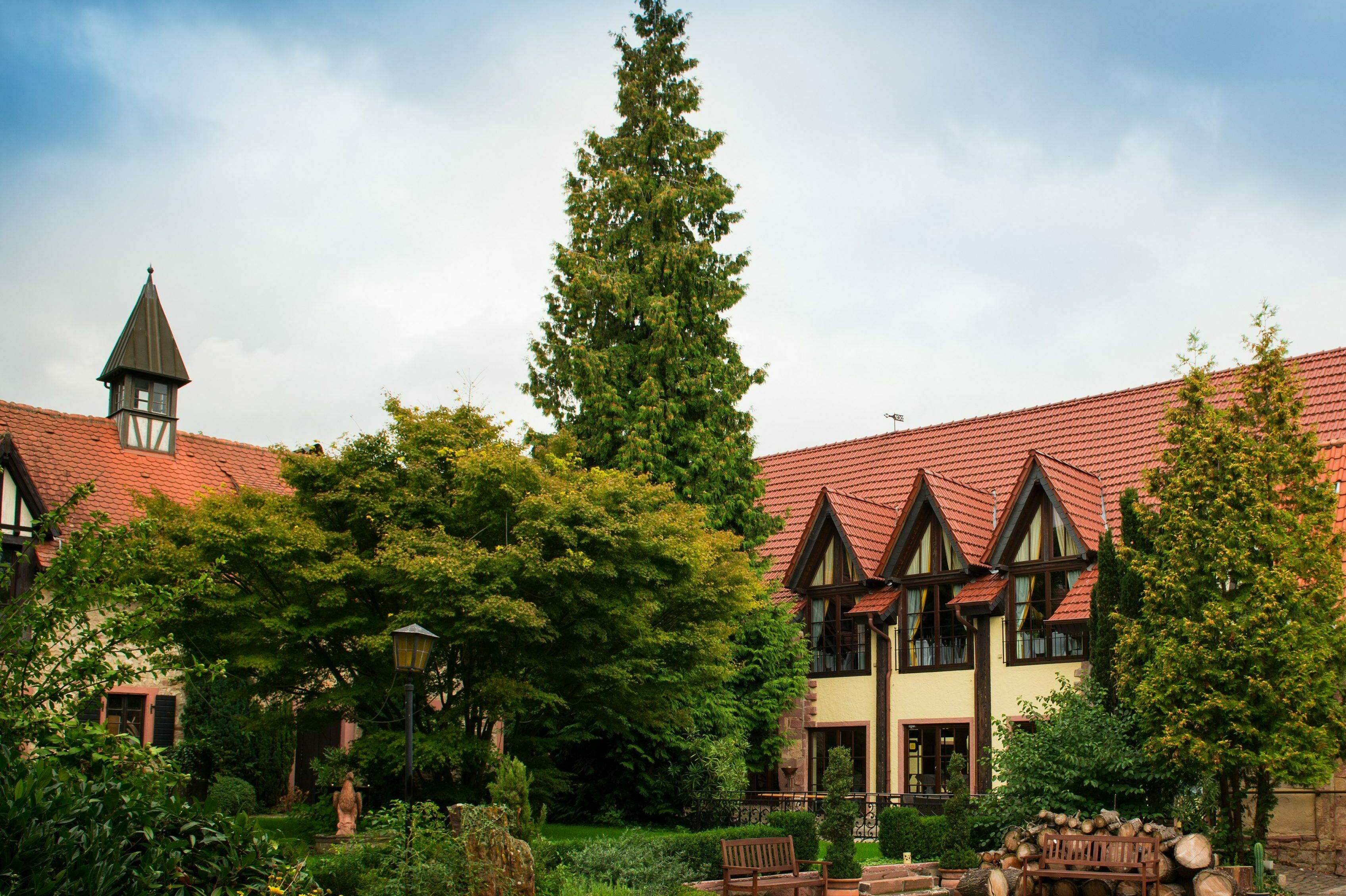 Hof haldmuehle Hinterhof Haldmuehle